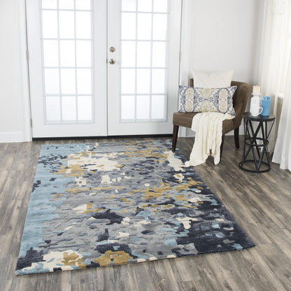 Mod Contemporary rug, 5' x 8'.