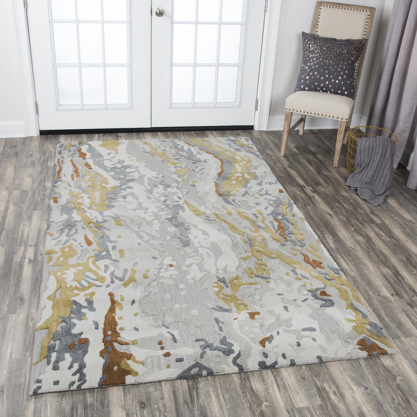 Mod Contemporary rug, 8' x 10'.