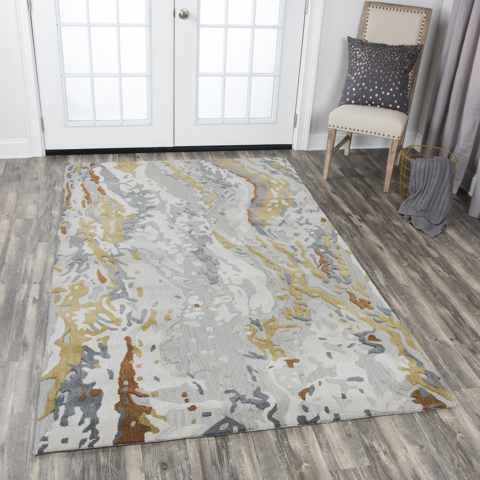 RIZZY HOME RUGS Mod Contemporary rug, 9' x 12', MOAMO575A33540912