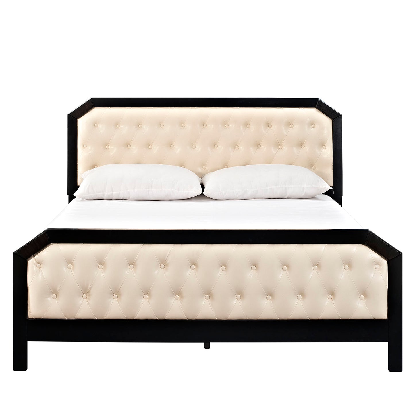 Modway Outlet Tommy Queen Bed by Modway  Bedroom Furniture Black - MOD-5023-BLK-SET
