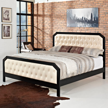Modway Outlet Tommy Queen Bed by Modway  Bedroom Furniture Black - MOD-5023-BLK-SET