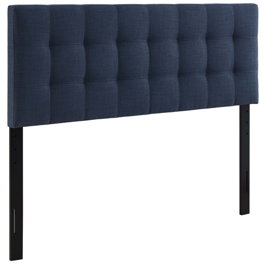 Modway - Lily Upholstered Fabric Queen Headboard by Modway  Bedroom Headboards Blue - MOD-5041-NAV