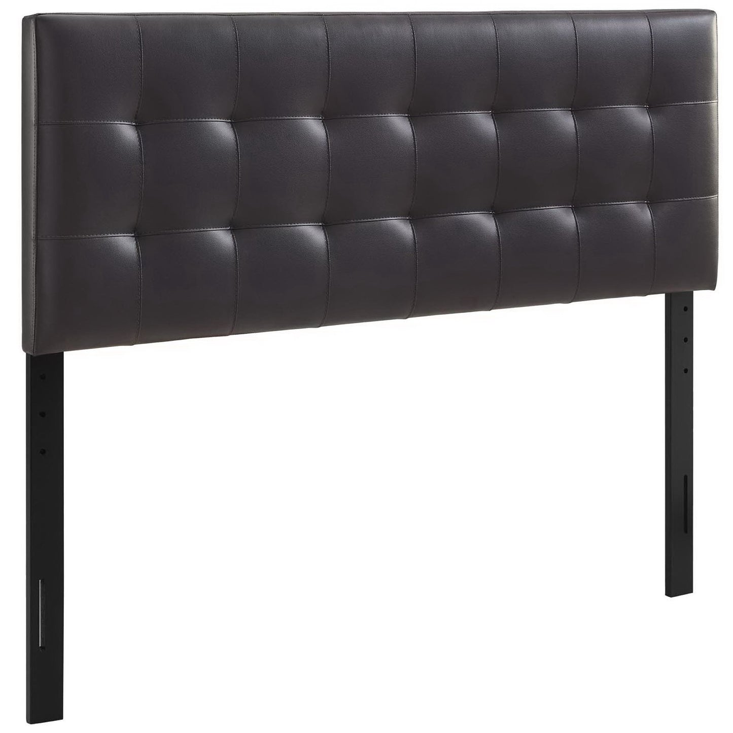Modway - Lily Upholstered Vinyl Queen Headboard by Modway  Bedroom Headboards Brown - MOD-5130-BRN