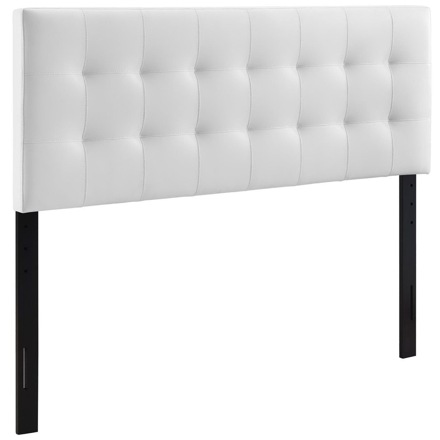 Modway - Lily Upholstered Vinyl Queen Headboard by Modway  Bedroom Headboards White - MOD-5130-WHI