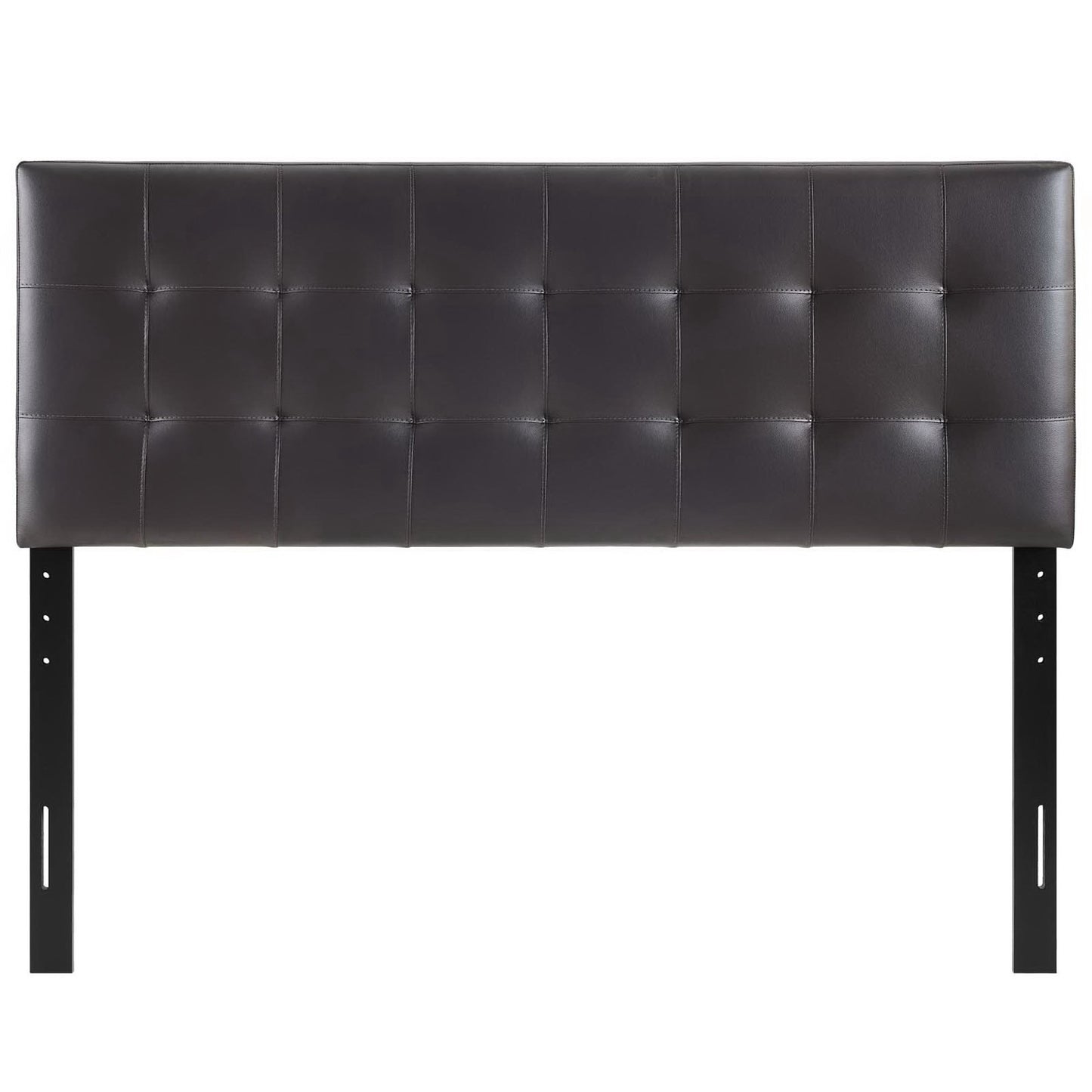 Modway - Lily Upholstered Vinyl King Headboard by Modway  Bedroom Headboards Brown - MOD-5145-BRN