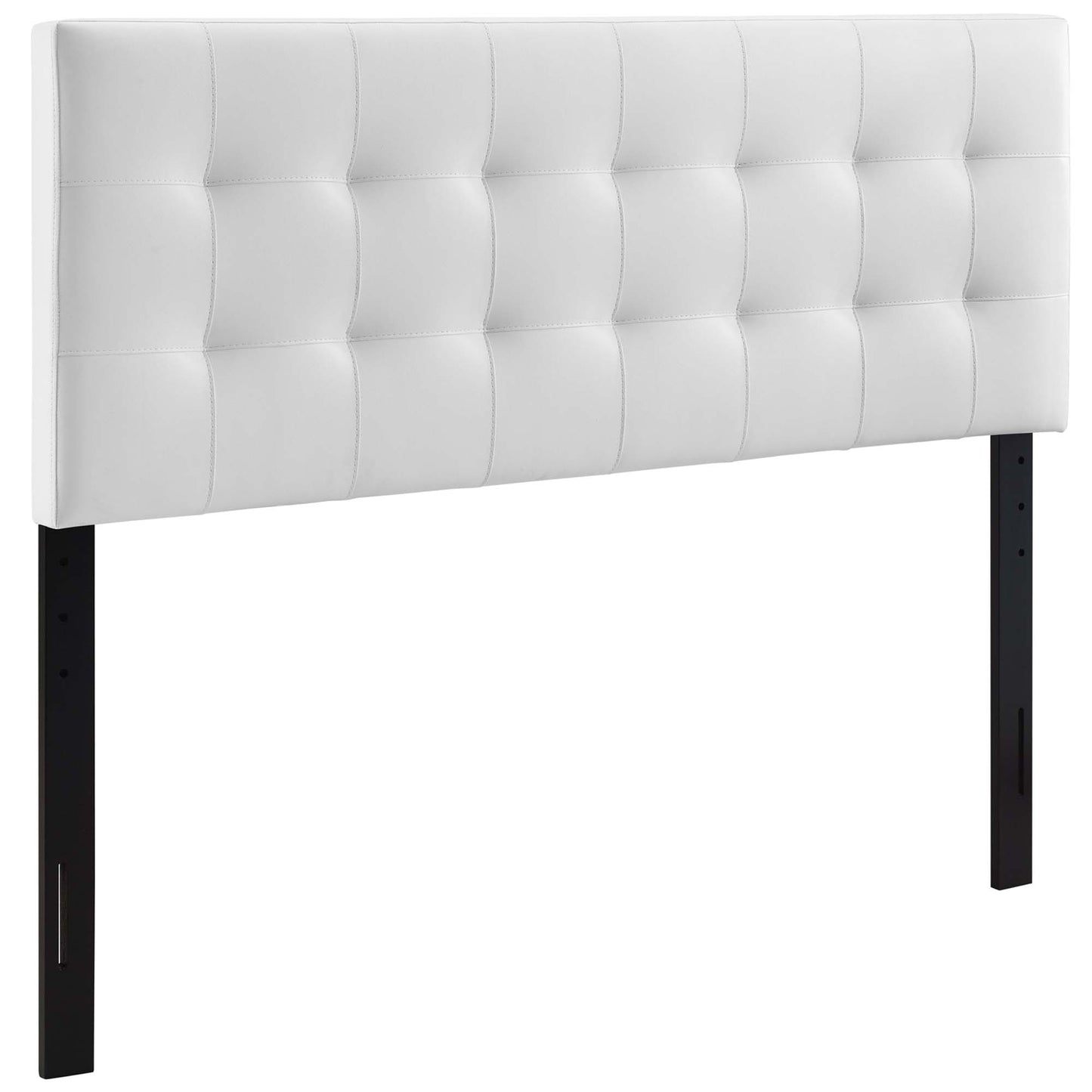 Modway - Lily Upholstered Vinyl King Headboard by Modway  Bedroom Headboards White - MOD-5145-WHI