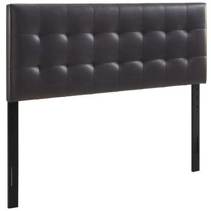 Modway - Lily Upholstered Vinyl Full Headboard by Modway  Bedroom Headboards Brown - MOD-5147-BRN