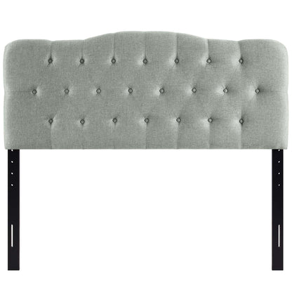 Modway - Annabel Upholstered Fabric Queen Headboard by Modway  Bedroom Headboards Gray - MOD-5154-GRY