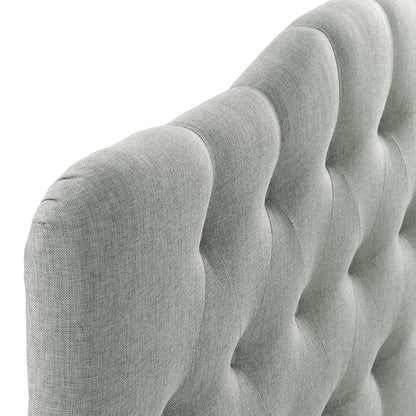 Modway - Annabel Upholstered Fabric Queen Headboard by Modway  Bedroom Headboards Gray - MOD-5154-GRY