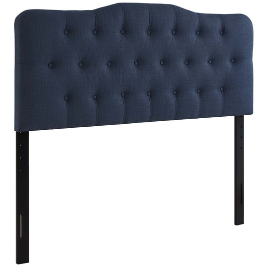 Modway - Annabel Upholstered Fabric Queen Headboard by Modway  Bedroom Headboards Blue - MOD-5154-NAV