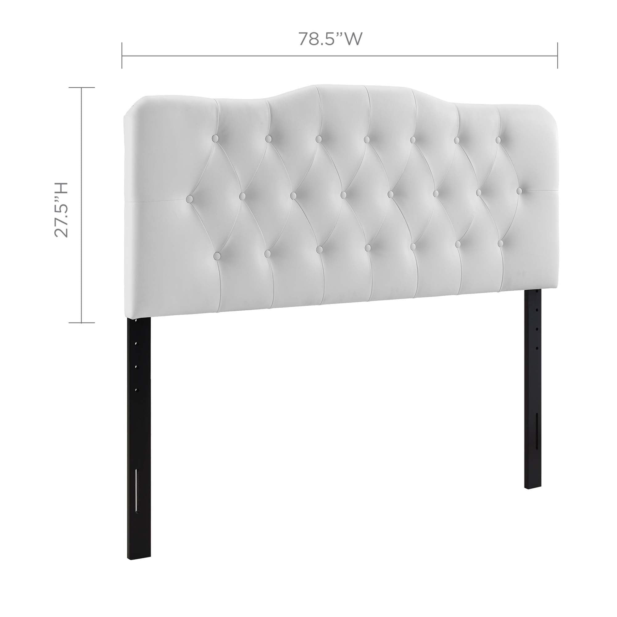 Annabel King Vinyl Headboard - Thumbnail 4