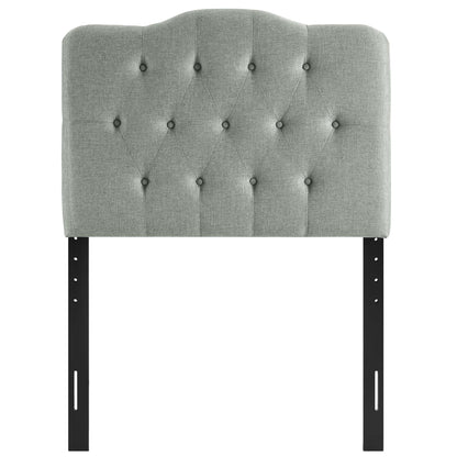 Modway - Annabel Upholstered Fabric Twin Headboard by Modway  Bedroom Headboards Gray - MOD-5160-GRY
