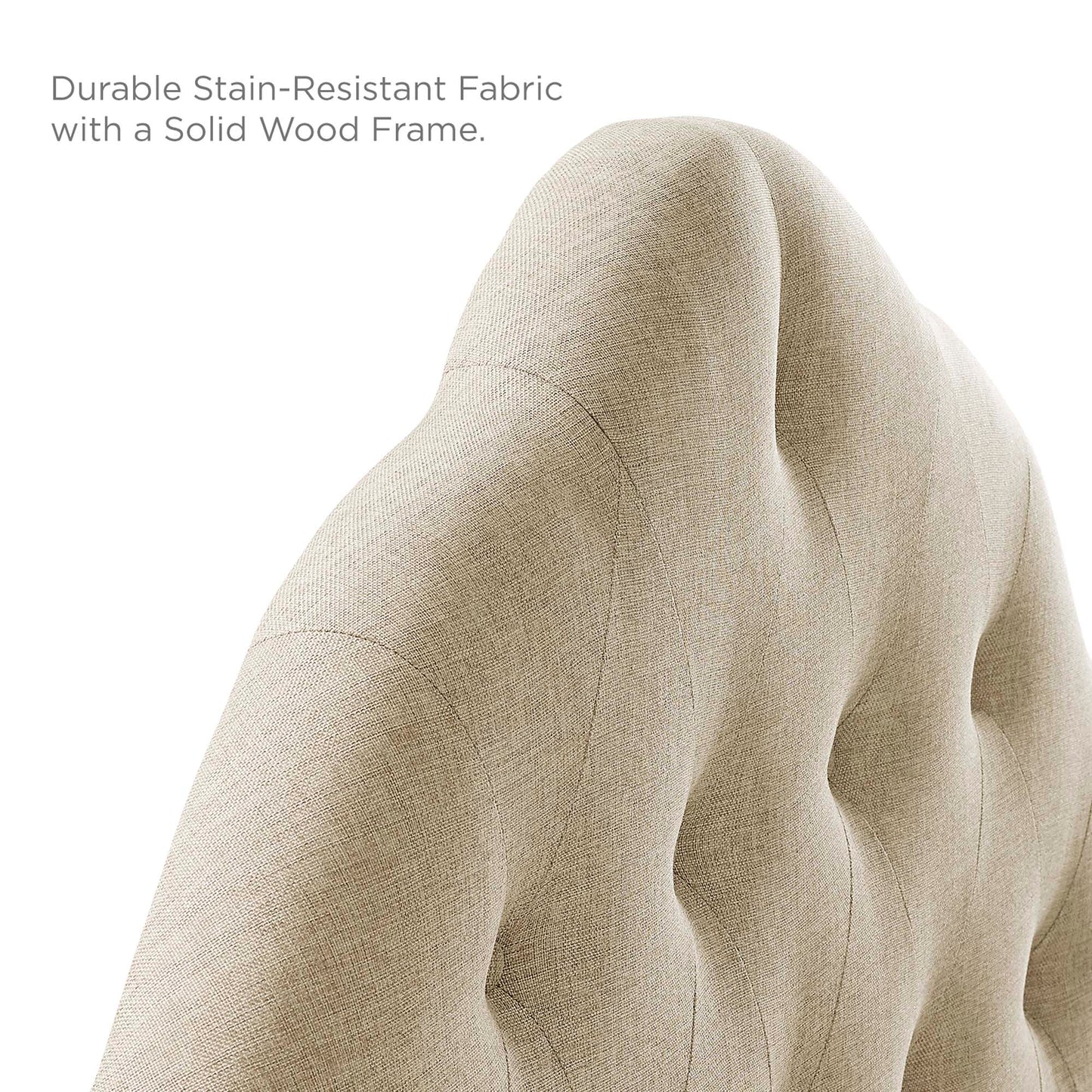 Modway Outlet Sovereign Upholstered Fabric Queen Headboard by Modway  Bedroom Furniture Beige - MOD-5162-BEI