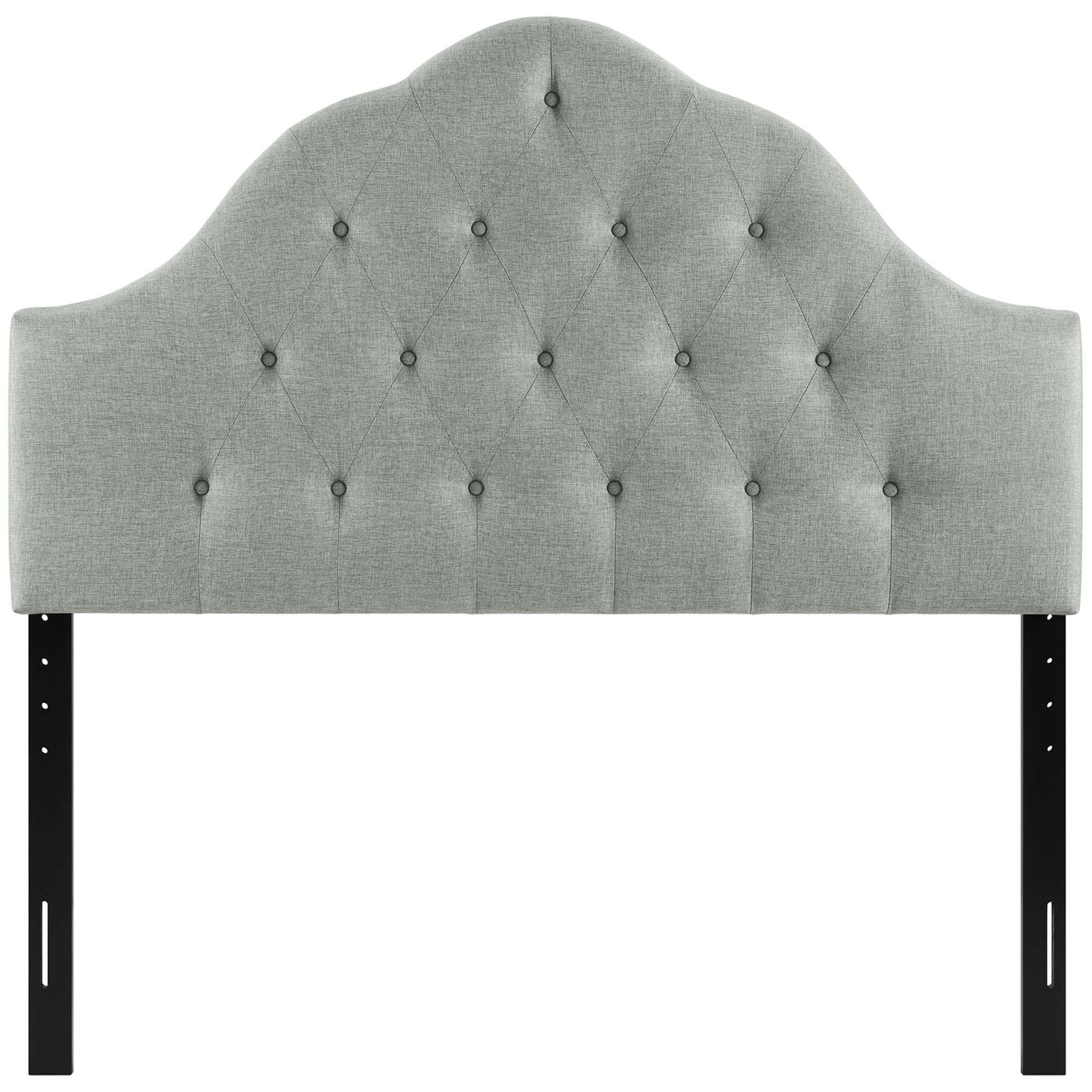 Modway Outlet Sovereign Upholstered Fabric Queen Headboard by Modway  Bedroom Furniture Gray - MOD-5162-GRY
