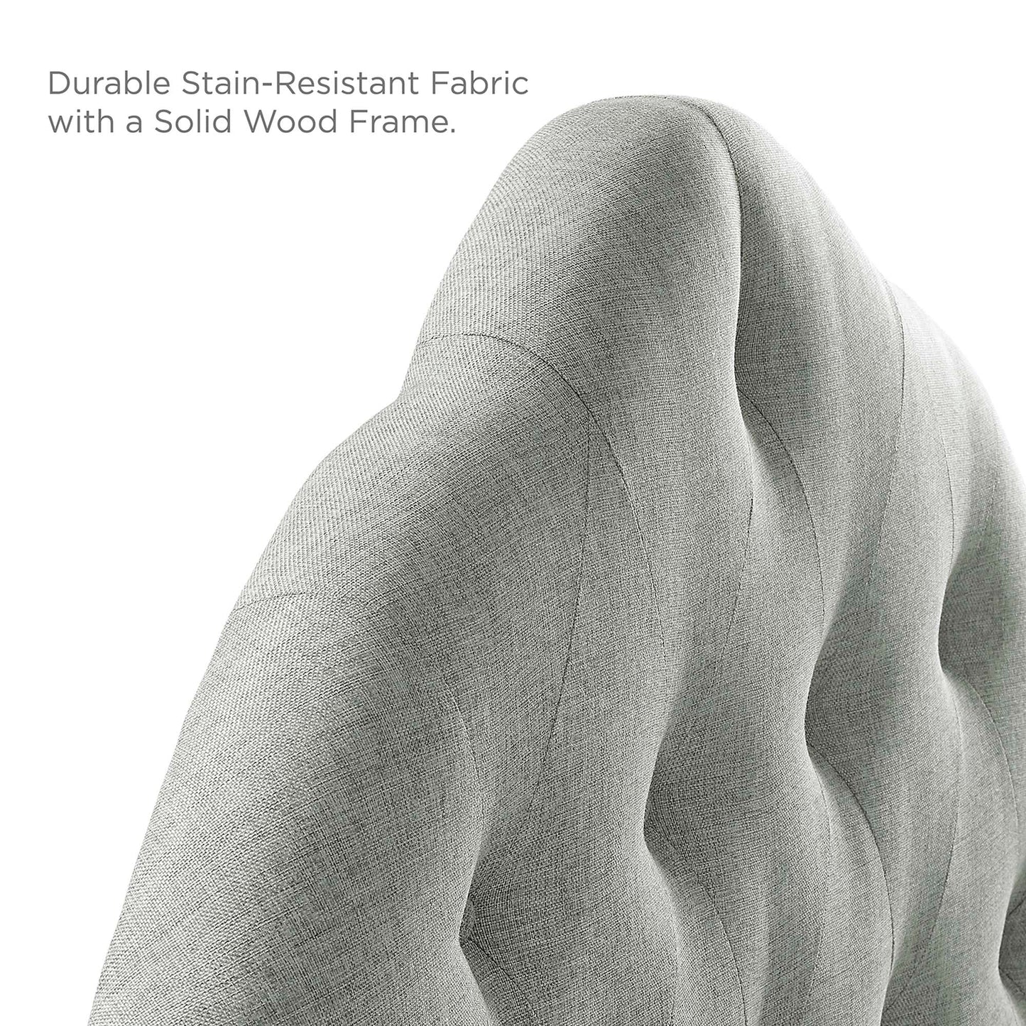 Modway Outlet Sovereign Upholstered Fabric Queen Headboard by Modway  Bedroom Furniture Gray - MOD-5162-GRY