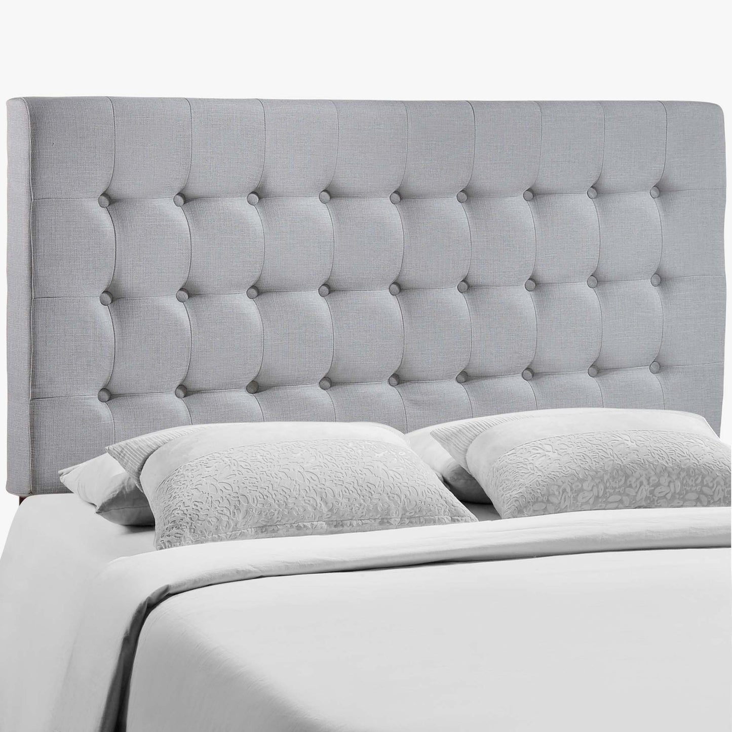 Modway Outlet Tinble Upholstered Fabric Queen Headboard by Modway  Bedroom Furniture Sky Gray - MOD-5210-GRY