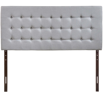 Modway Outlet Tinble Upholstered Fabric Queen Headboard by Modway  Bedroom Furniture Sky Gray - MOD-5210-GRY