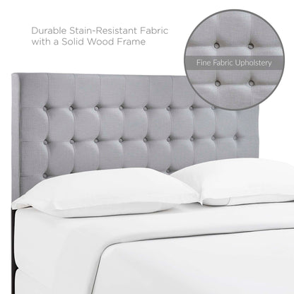 Modway Outlet Tinble Upholstered Fabric Queen Headboard by Modway  Bedroom Furniture Sky Gray - MOD-5210-GRY