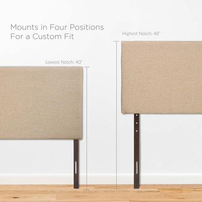 Modway - Region Upholstered Queen Headboard by Modway  Bedroom Headboards Brown - MOD-5211-CAF