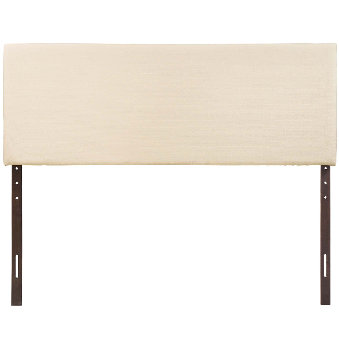 Modway - Region Upholstered Fabric King Headboard by Modway  Bedroom Headboards White - MOD-5212-IVO