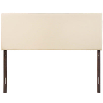 Modway - Region Upholstered Fabric King Headboard by Modway  Bedroom Headboards White - MOD-5212-IVO