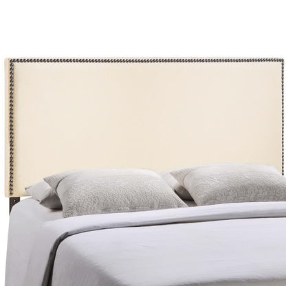 Modway Outlet Region Nailhead Upholstered King Headboard by Modway  Bedroom Furniture Ivory - MOD-5216-IVO