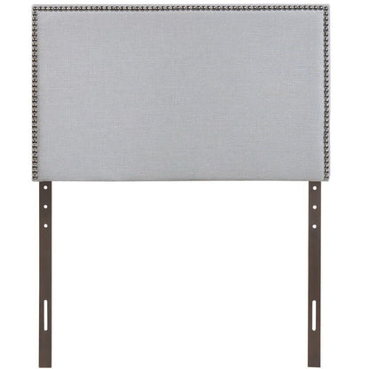 Modway - Region Nailhead Upholstered Twin Headboard by Modway  Bedroom Headboards Gray - MOD-5218-GRY