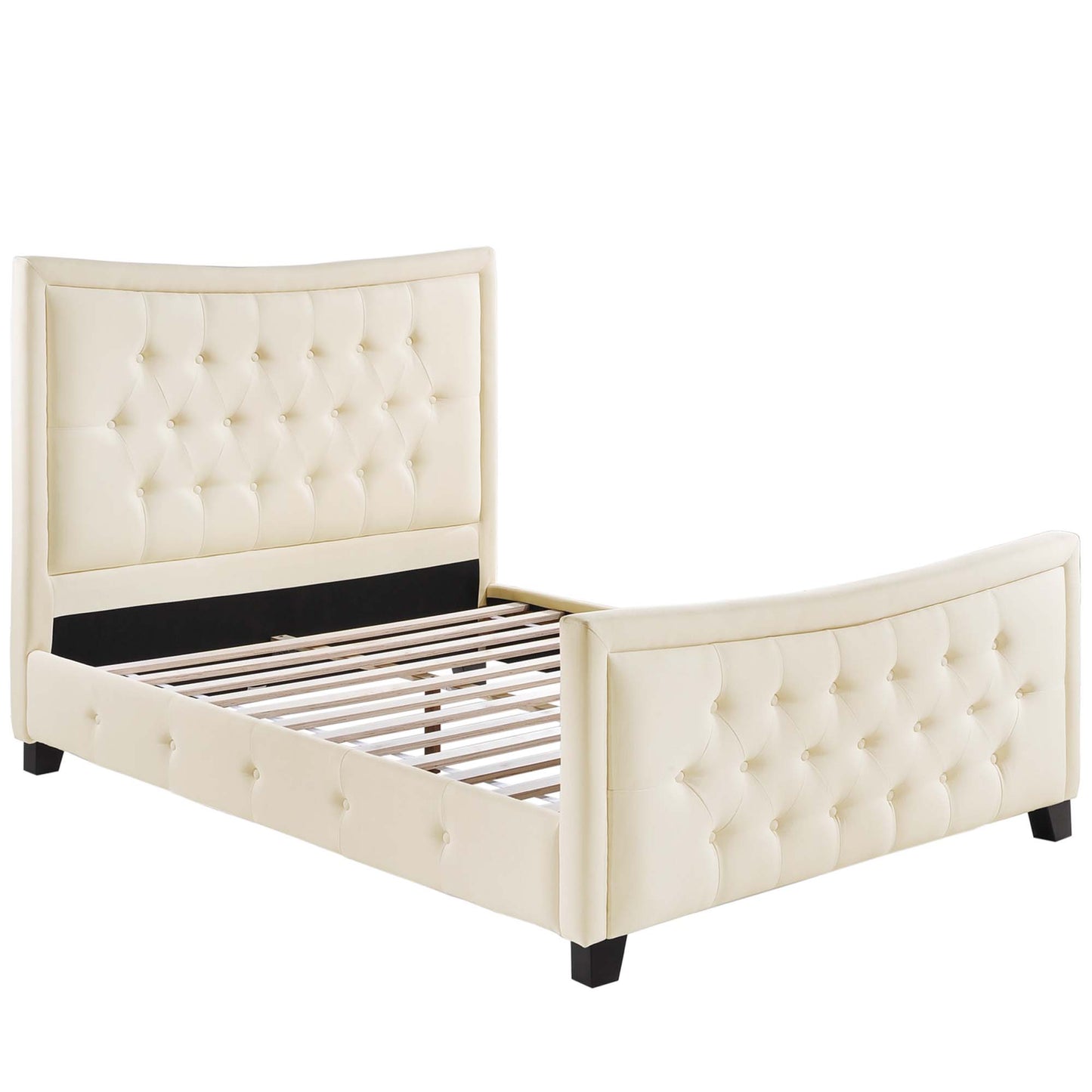 Modway Outlet Claire Queen Bed by Modway  Bedroom Furniture Ivory - MOD-5225-IVO-SET