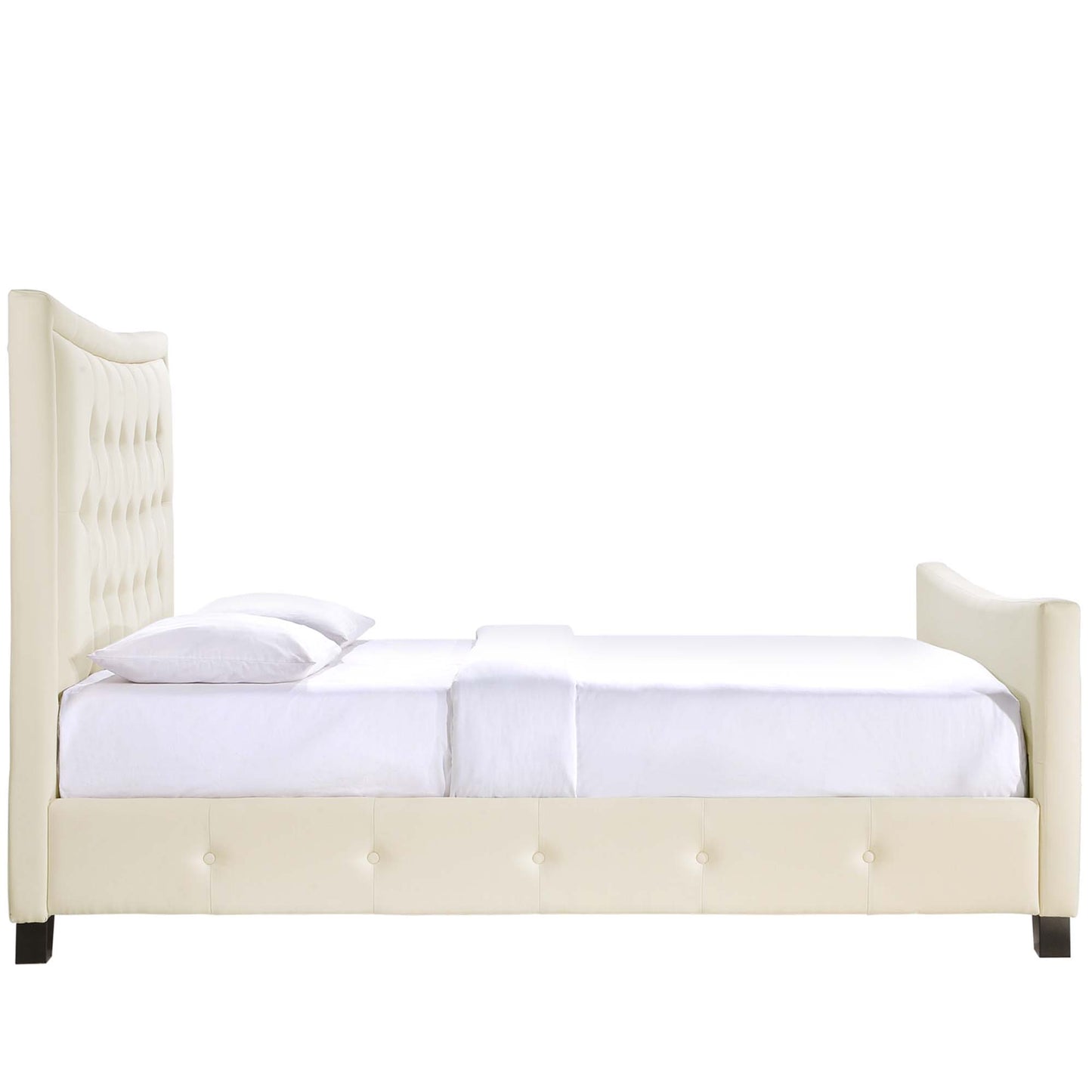 Modway Outlet Claire Queen Bed by Modway  Bedroom Furniture Ivory - MOD-5225-IVO-SET