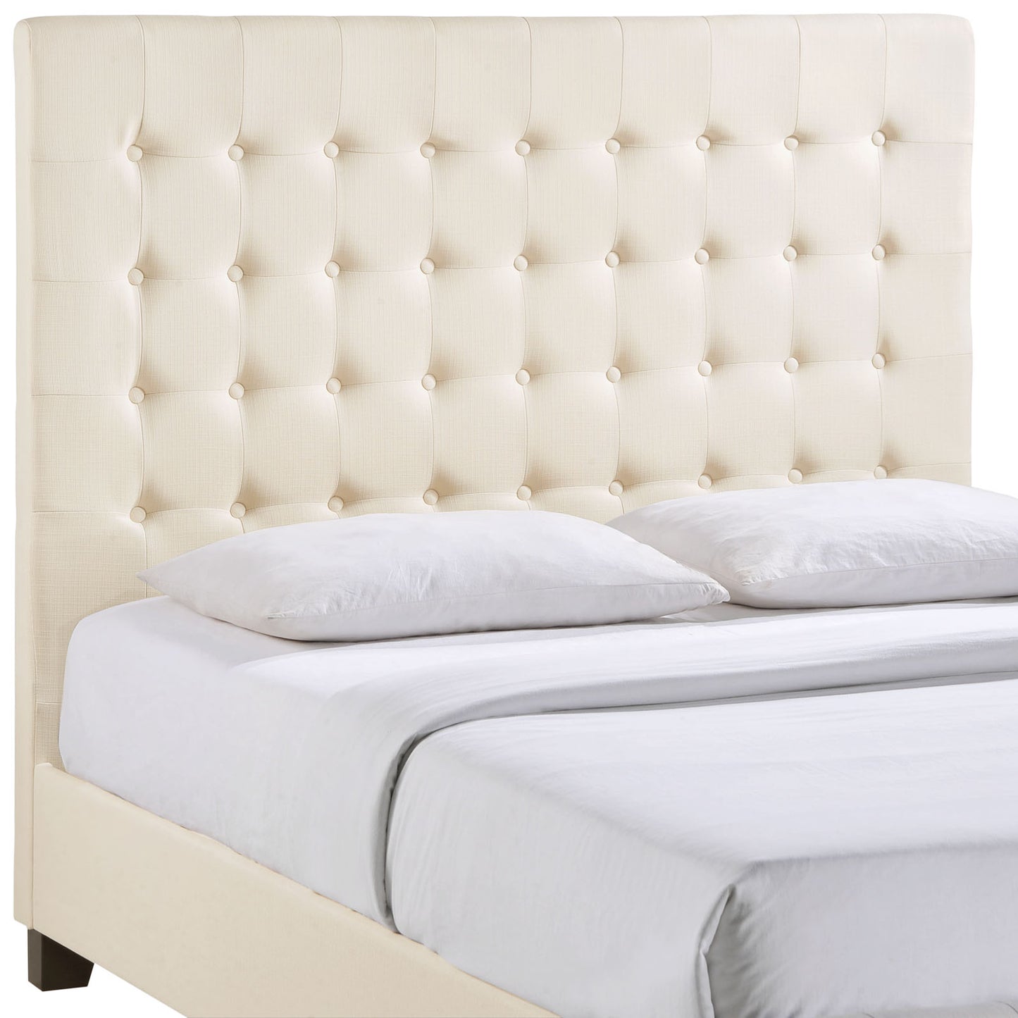 Modway Outlet Skye Queen Bed by Modway  Bedroom Furniture Ivory - MOD-5229-IVO-SET