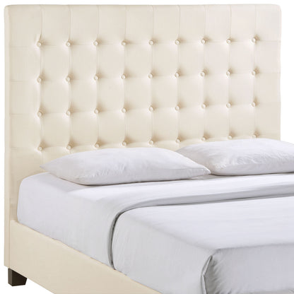 Modway Outlet Skye Queen Bed by Modway  Bedroom Furniture Ivory - MOD-5229-IVO-SET