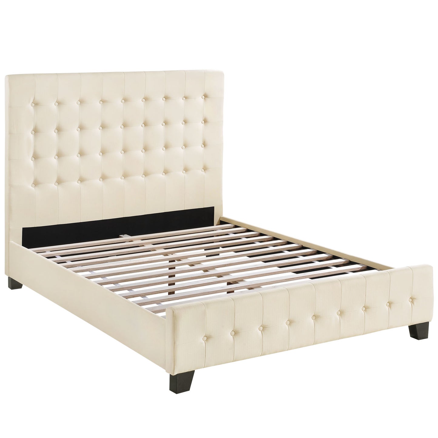 Modway Outlet Skye Queen Bed by Modway  Bedroom Furniture Ivory - MOD-5229-IVO-SET