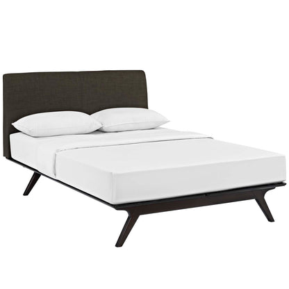 Modway Outlet Tracy Queen Bed by Modway  Bedroom Furniture Cappuccino Brown - MOD-5238-CAP-BRN