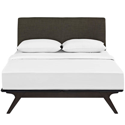 Modway Outlet Tracy Queen Bed by Modway  Bedroom Furniture Cappuccino Brown - MOD-5238-CAP-BRN