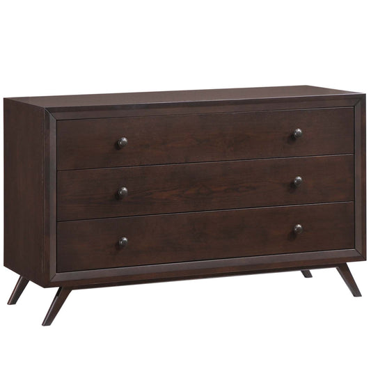 Modway Outlet Tracy Wood Dresser by Modway  Bedroom Furniture Cappuccino - MOD-5241-CAP