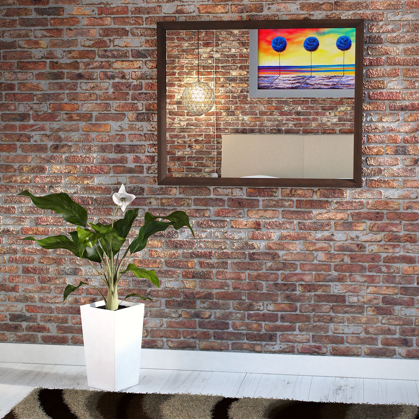 Modway Outlet Tracy Mirror by Modway  Bedroom Furniture Cappuccino - MOD-5243-CAP