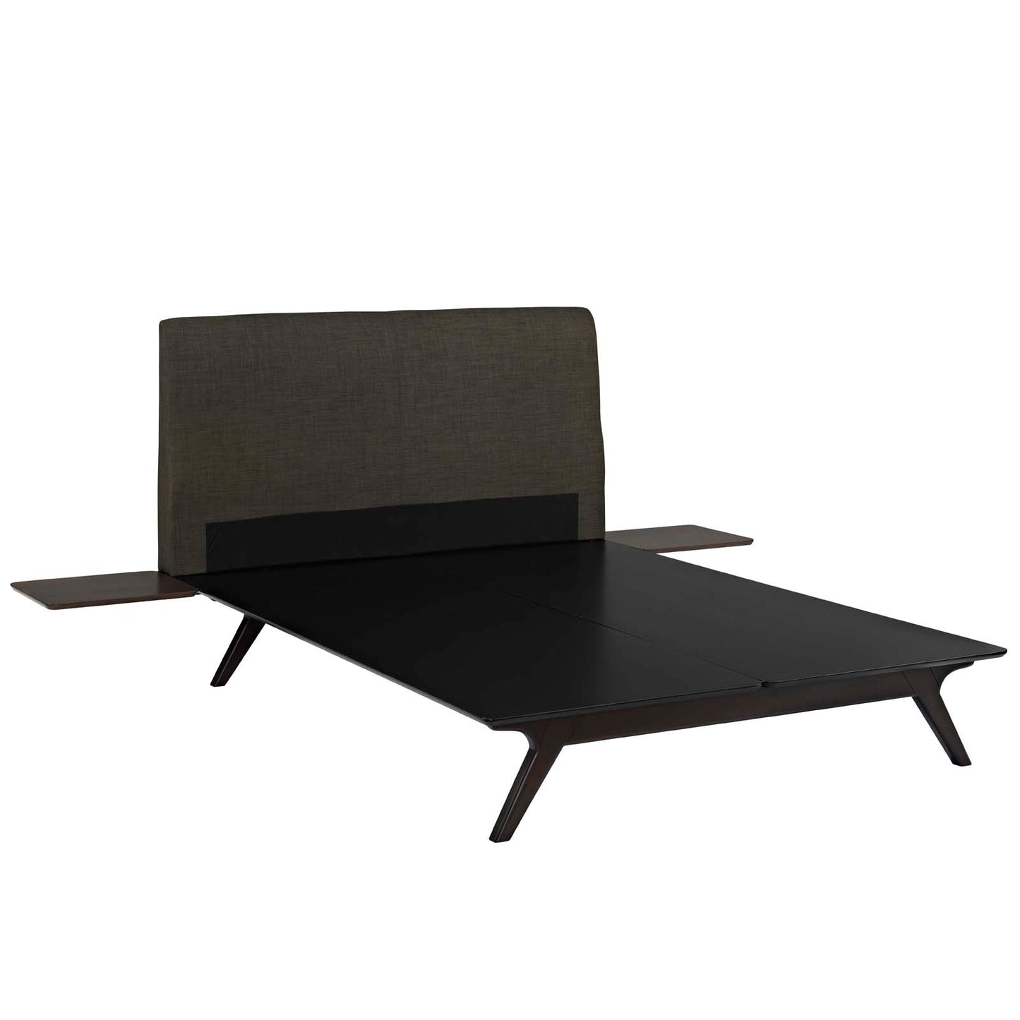 Modway Outlet Tracy 3 Piece Queen Bedroom Set by Modway  Bedroom Furniture Cappuccino Brown - MOD-5257-CAP-BRN-SET