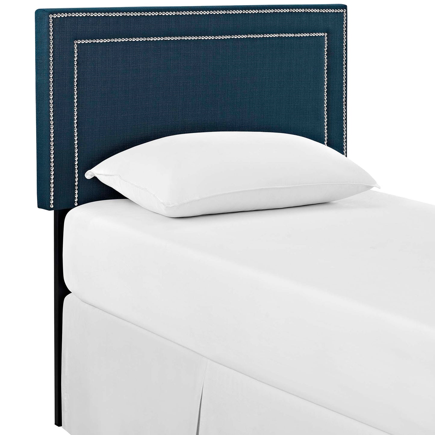 Modway - Jessamine Upholstered Fabric Twin Headboard by Modway  Bedroom Headboards Blue - MOD-5374-AZU