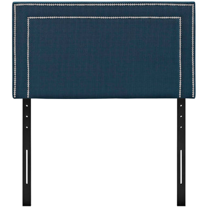 Modway - Jessamine Upholstered Fabric Twin Headboard by Modway  Bedroom Headboards Blue - MOD-5374-AZU