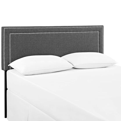 Modway Outlet Jessamine Upholstered Fabric Full Headboard by Modway  Bedroom Furniture Gray - MOD-5376-GRY