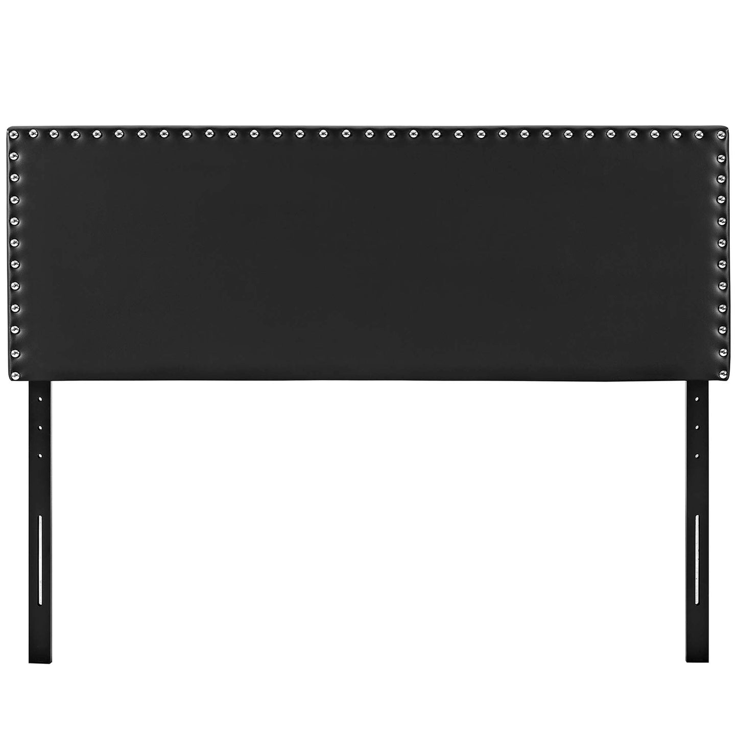 Modway Outlet Phoebe Upholstered Vinyl King Headboard by Modway  Bedroom Furniture Black - MOD-5387-BLK