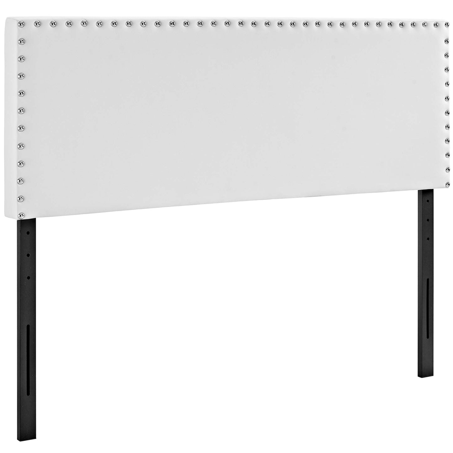 Modway Outlet Phoebe Upholstered Vinyl King Headboard by Modway  Bedroom Furniture White - MOD-5387-WHI