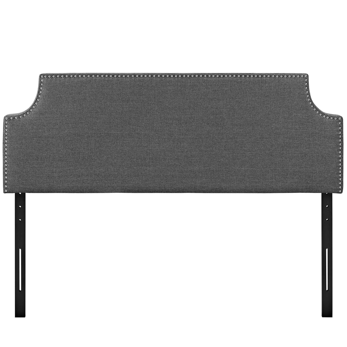 Modway Outlet Laura Upholstered Fabric King Headboard by Modway  Bedroom Furniture Gray - MOD-5396-GRY