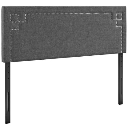 Modway Outlet Josie Upholstered Fabric Queen Headboard by Modway  Bedroom Furniture Gray - MOD-5402-GRY