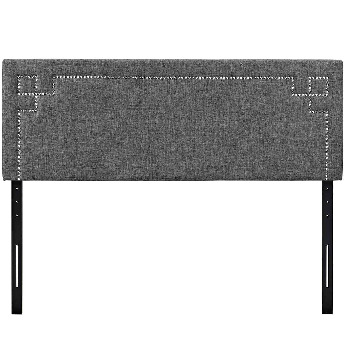 Modway Outlet Josie Upholstered Fabric Queen Headboard by Modway  Bedroom Furniture Gray - MOD-5402-GRY