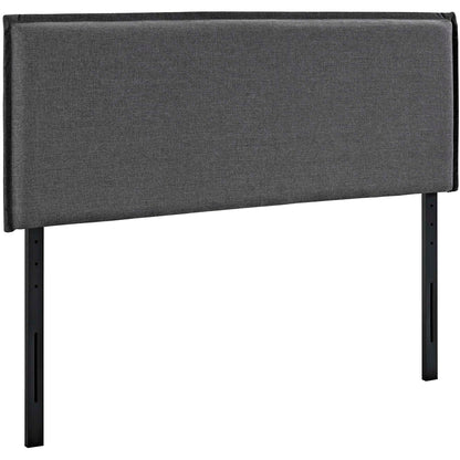Modway - Camille Upholstered Fabric Queen Headboard by Modway  Bedroom Headboards Gray - MOD-5407-GRY