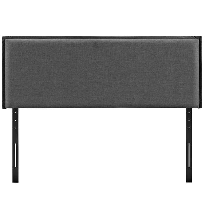 Modway - Camille Upholstered Fabric Queen Headboard by Modway  Bedroom Headboards Gray - MOD-5407-GRY