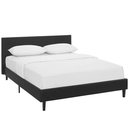 Modway Outlet Anya Full Bed by Modway  Bedroom Furniture Black - MOD-5417-BLK