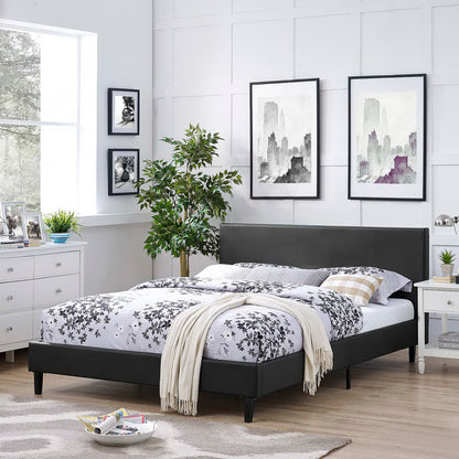 Modway Outlet Anya Full Bed by Modway  Bedroom Furniture Black - MOD-5417-BLK