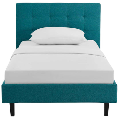 Modway Outlet Linnea Twin Bed by Modway  Bedroom Furniture Teal - MOD-5422-TEA